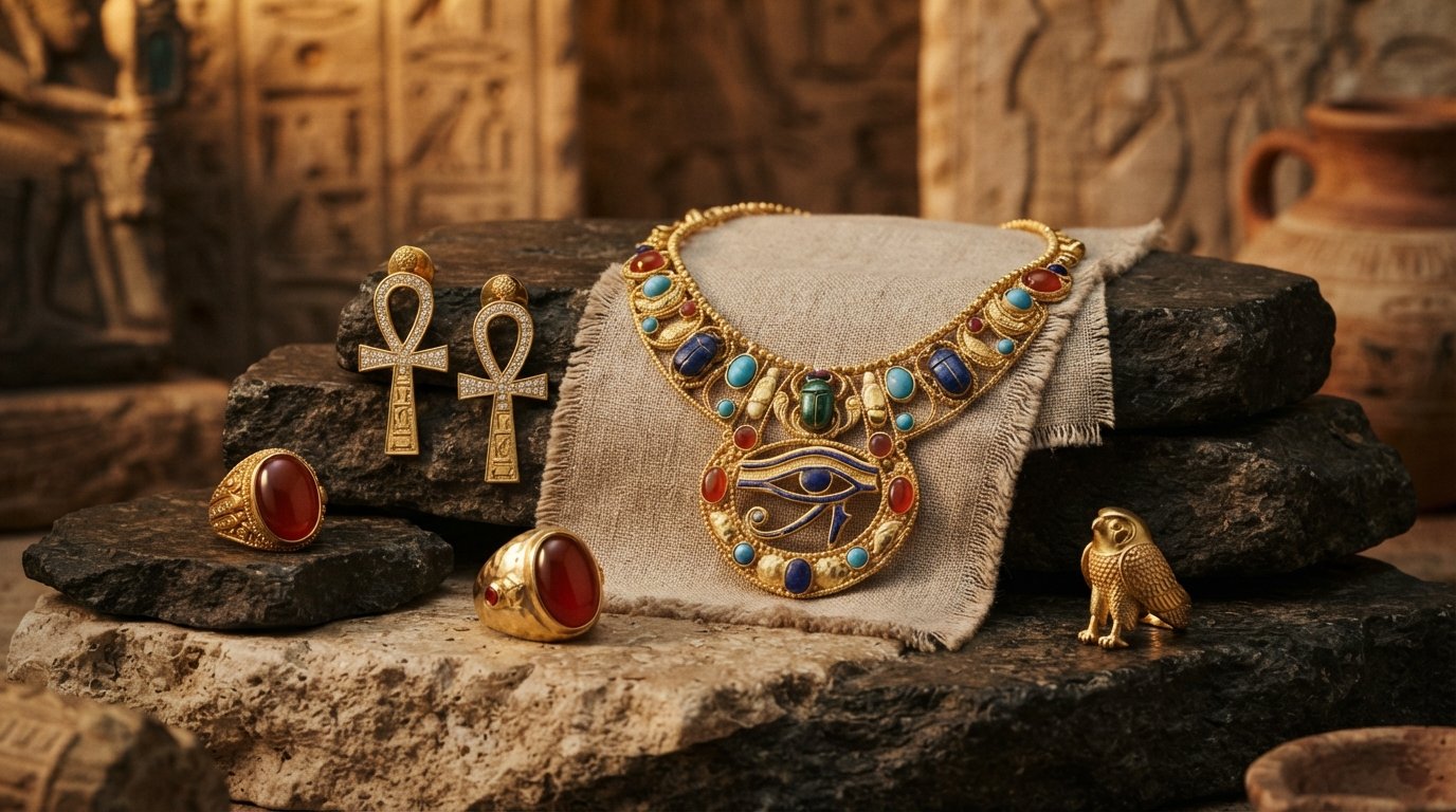 Antik kartouche amulet